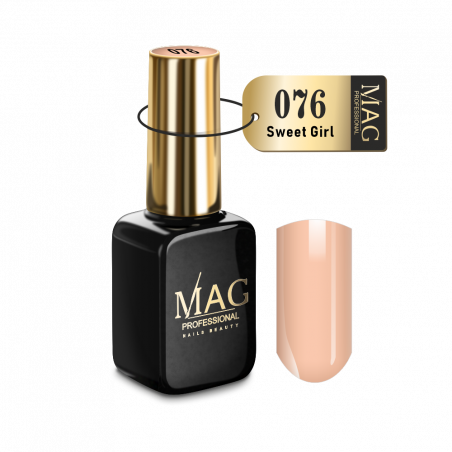 Купить эмалевый гель-лак для маникюра 076 Sweet Girl MAG Color
