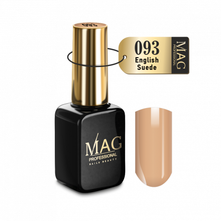 Купить эмалевый гель-лак для маникюра 093 English Suede MAG Color