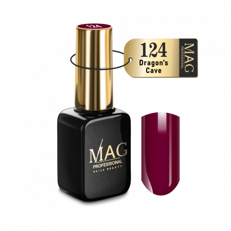 Купить эмалевый гель-лак для маникюра 124 Dragon's Cave MAG Color