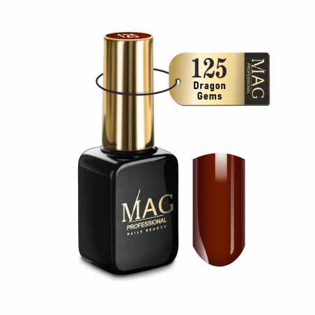 Купить эмалевый гель-лак для маникюра 125 Dragon Gems MAG Color