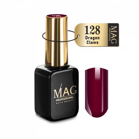 Купить эмалевый гель-лак для маникюра 128 Dragon Claws MAG Color