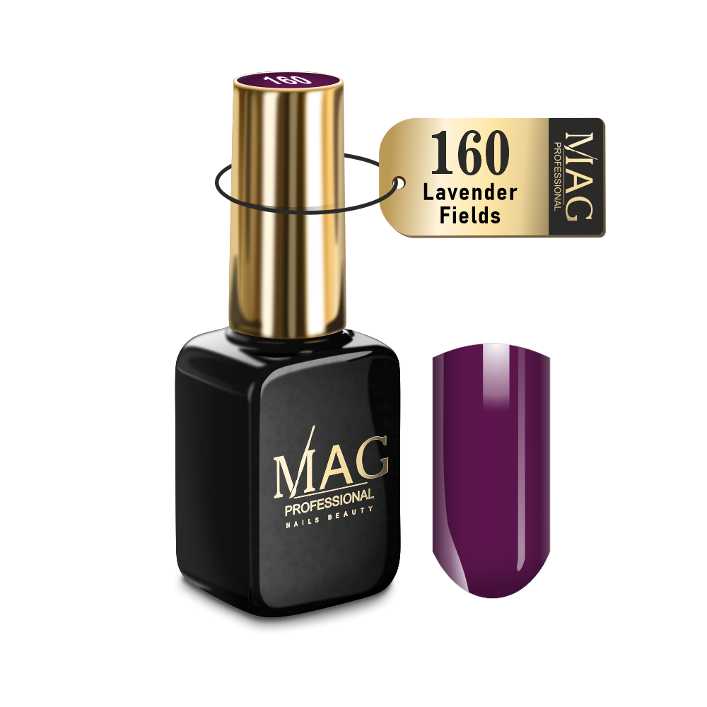 Эмалевый гель-лак для ногтей Color 160 Lavender Fields