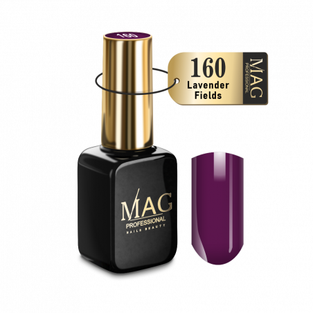 Купить эмалевый гель-лак для маникюра 160 Lavender Fields MAG Color
