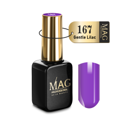 Эмалевый гель-лак для ногтей Color 167 Gentle Lilac