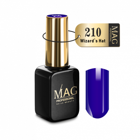 Купить эмалевый гель-лак для маникюра 210 Wizard's Hat MAG Color