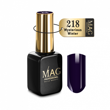 Купить эмалевый гель-лак для маникюра 218 Mysterious Winter MAG Color