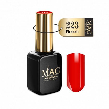 Купить эмалевый гель-лак для маникюра 223 Fireball MAG Color