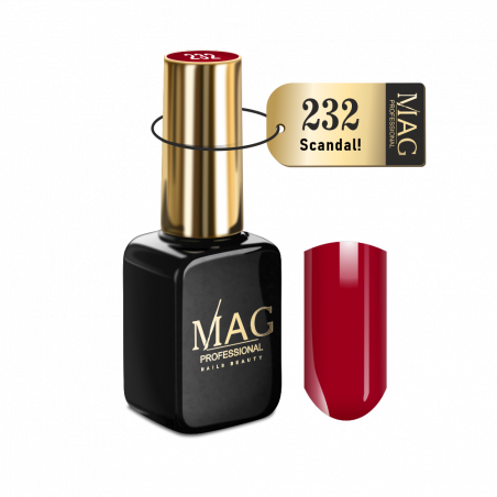 Купить эмалевый гель-лак для маникюра 232 Scandal! MAG Color