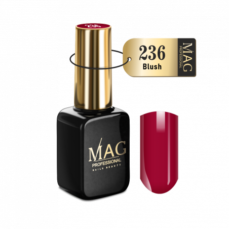 Купить эмалевый гель-лак для маникюра 236 Blush MAG Color