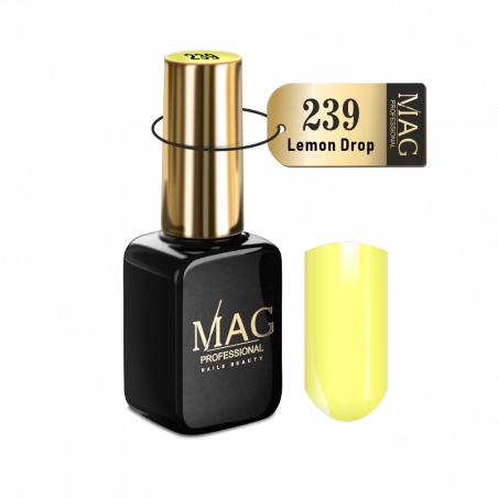 Купить эмалевый гель-лак для маникюра 113 239 Lemon Drop MAG Color