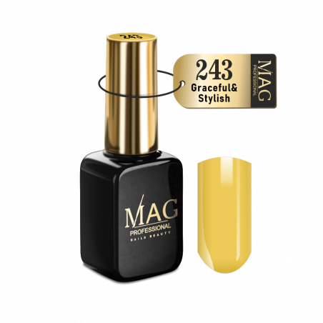 Купить эмалевый гель-лак для маникюра 243 Graceful&Stylish MAG Color