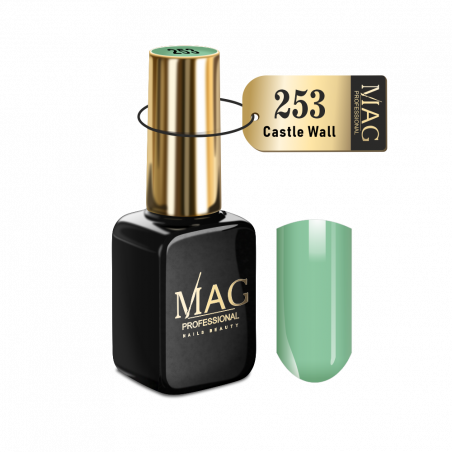 Купить эмалевый гель-лак для маникюра 253 Castle Wall MAG Color