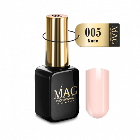 Купить эмалевый гель-лак для маникюра 005 Nude MAG Color