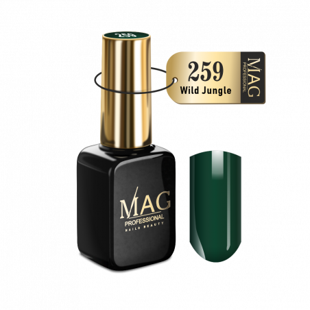 Купить эмалевый гель-лак для маникюра 259 Wild Jungle MAG Color
