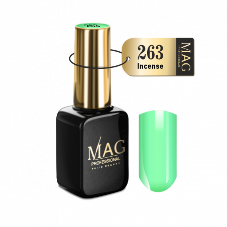 Купить эмалевый гель-лак для маникюра 263 Incense MAG Color