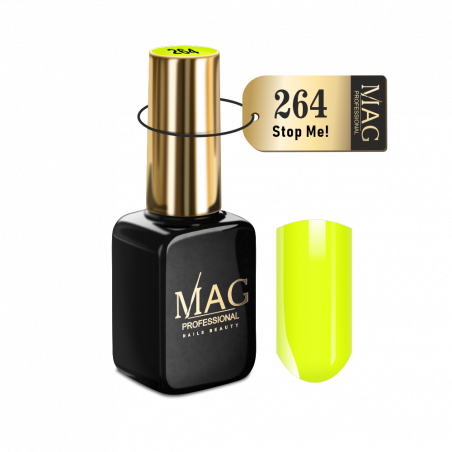 Купить эмалевый гель-лак для маникюра 264 Stop Me! MAG Color