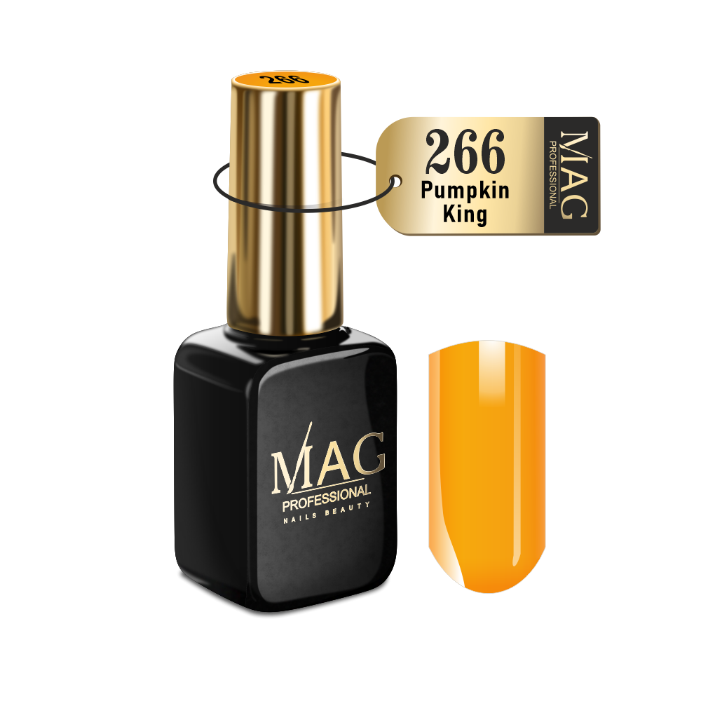 Эмалевый гель-лак для ногтей Color 266 Pumpkin King
