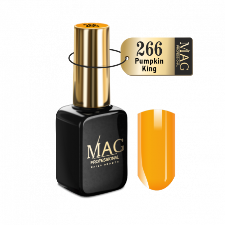 Купить эмалевый гель-лак для маникюра 266 Pumpkin King MAG Color