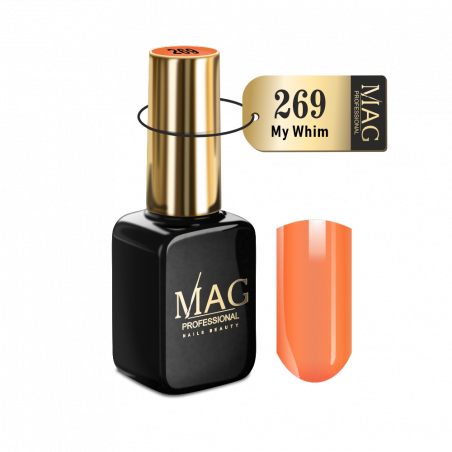 Купить эмалевый гель-лак для маникюра 269 My Whim MAG Color