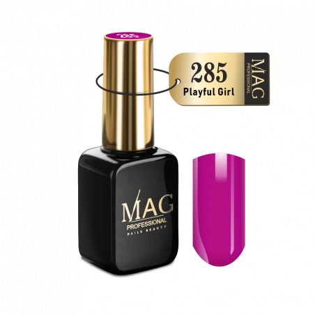 Купить эмалевый гель-лак для маникюра 285 Playful Girl MAG Color