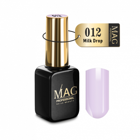 Купить эмалевый гель-лак для маникюра 012 Milk Drop MAG Color
