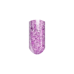 Гель-лак для дизайна ногтей с блёстками Platinum 07 Sparkling Purple