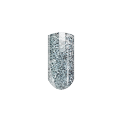 Гель-лак для дизайна ногтей с блёстками Platinum 08 Ice&Flame
