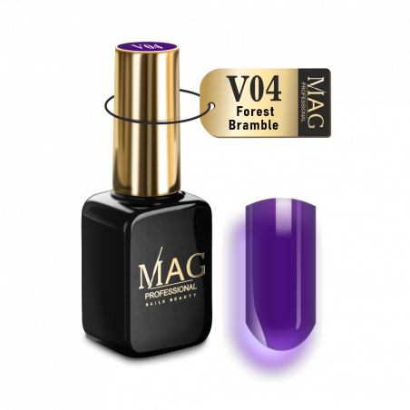 Купить витражный гель-лак для маникюра V04 Forest Bramble MAG VETRO