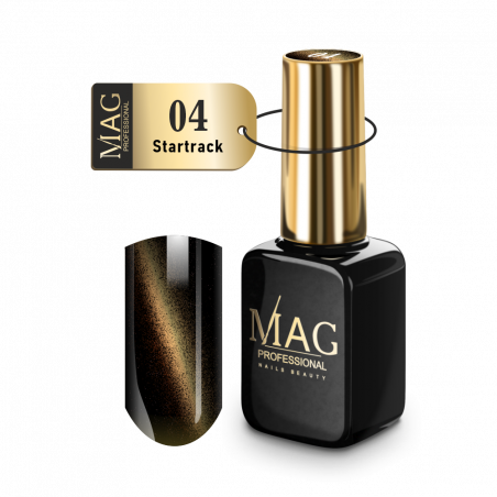 Купить гель-лак для ногтей с эффектом кошачий глаз 04 Startrack MAG Cat's Eye