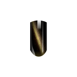 Гель-лак для ногтей с магнитным эффектом Cat's Eye 09 Golden Universe
