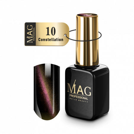 Купить гель-лак для ногтей с эффектом кошачий глаз 10 MAG Cat's Eye Constellation