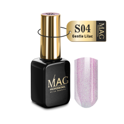 Гель-лак для ногтей с шиммером S04 Gentle Lilac Shimmer