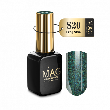 Купить гель-лак для маникюра с шиммером S20 Frog Skin MAG Shimmer