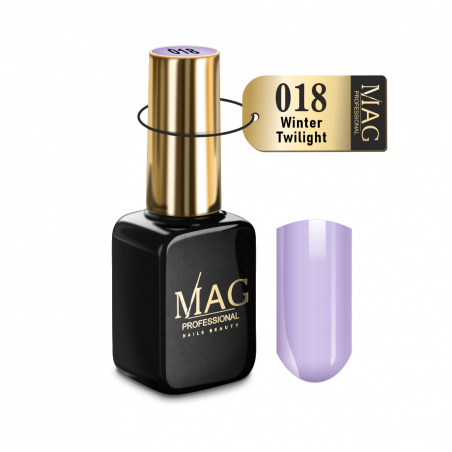 Купить эмалевый гель-лак для маникюра 018 Winter Twilight MAG Color