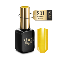 Гель-лак для ногтей с шиммером S31 Golden Sand Shimmer