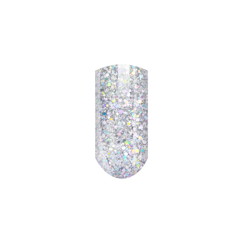Купить гель-лак для маникюра с шиммером S34 Crystal Ice MAG Shimmer