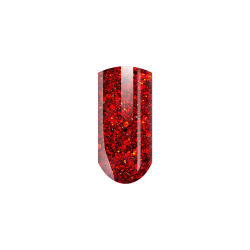 Гель-лак для ногтей с шиммером S46 Scarlet Ice Shimmer