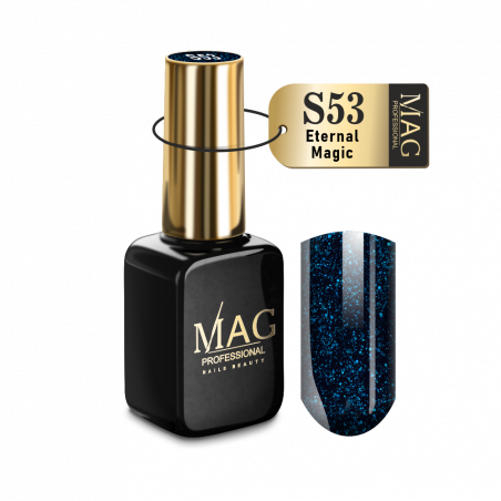 Купить гель-лак для маникюра с шиммером S53 Eternal Magic MAG Shimmer