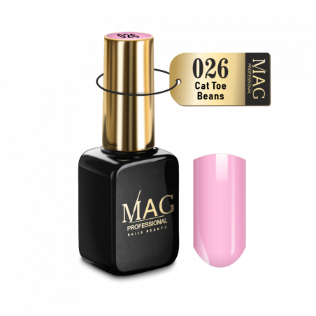 Купить эмалевый гель-лак для маникюра 026 Cat Toe Beans MAG Color