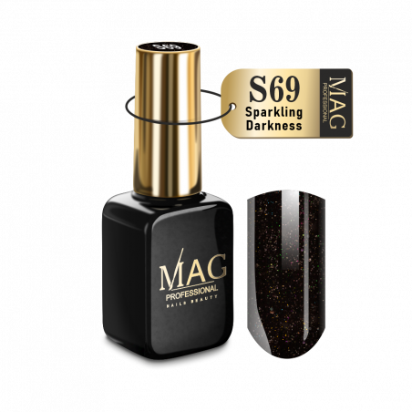Купить гель-лак для маникюра с шиммером S69 Sparkling Darkness MAG Shimmer