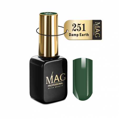 Купить эмалевый гель-лак для маникюра 251 Damp Earth MAG Color