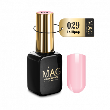 Купить эмалевый гель-лак для маникюра 029 Lollipop MAG Color