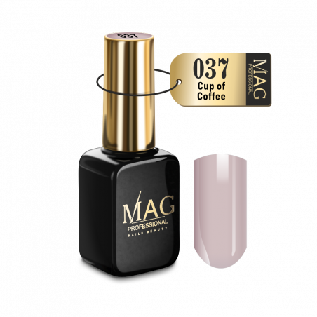 Купить эмалевый гель-лак для маникюра 037 Cup of Coffee MAG Color